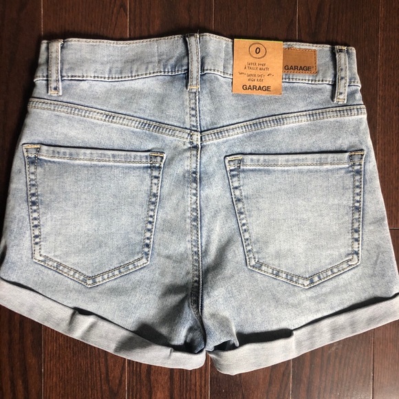Garage High Rise Super Soft Jean Shorts! - Picture 2 of 4